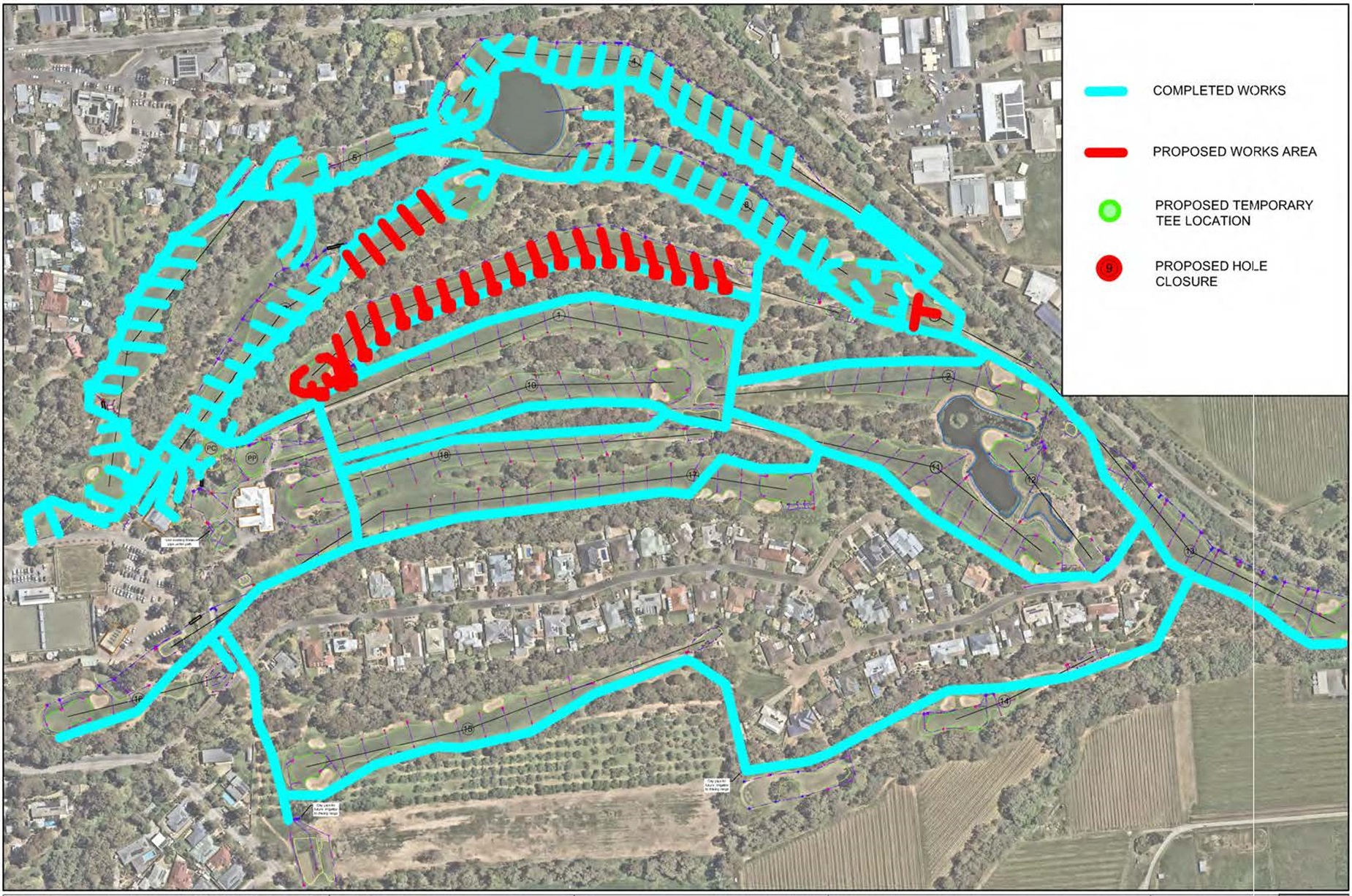 Proposed works week commencing 28 July 25