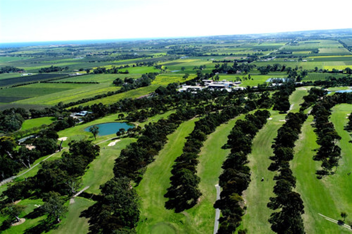Willunga Golf Course aerial